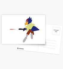 Falco Laser Postcards