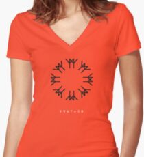 Expo '67 - 1967+50 Women's Fitted V-Neck T-Shirt