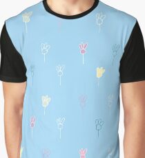 Chamomile on blue Graphic T-Shirt