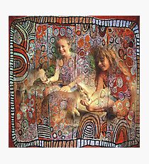 kangourous, tour du monde, aborigene, australie Photographic Print