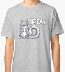 Snow leopard meow Classic T-Shirt