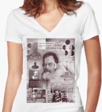 galileo Women's Fitted V-Neck T-Shirt