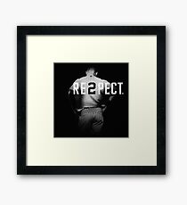 Respect Derek Jeter Re2pect Framed Print