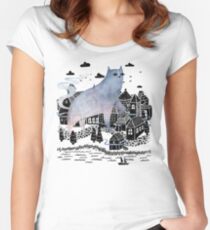 The Fog Women's Fitted Scoop T-Shirt