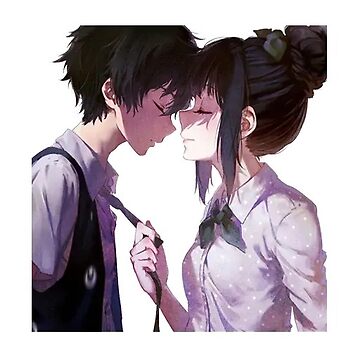 Anime couple surprise kiss #7001785