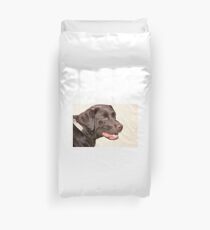 CHOCOLATE LABRADOR Duvet Cover