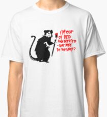 Banksy - Out of Bed Rat Classic T-Shirt