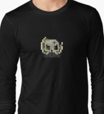 Derelict Skull Emblem Long Sleeve T-Shirt