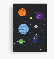 All of Space and Time Canvas Print