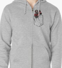 Ant Man in Pocket Zipped Hoodie