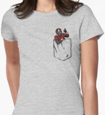 Ant Man in Pocket Women's Fitted T-Shirt