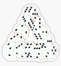 Optical illusion Sticker