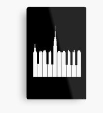 piano city Metal Print
