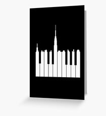 piano city Greeting Card