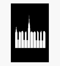 piano city Photographic Print