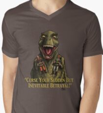 Firefly: "Curse your sudden but inevitable betrayal!" Men's V-Neck T-Shirt