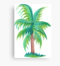 Green Palm Canvas Print