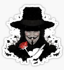 V For Vendetta Sticker