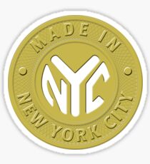 Pegatina Hecho en Nueva York