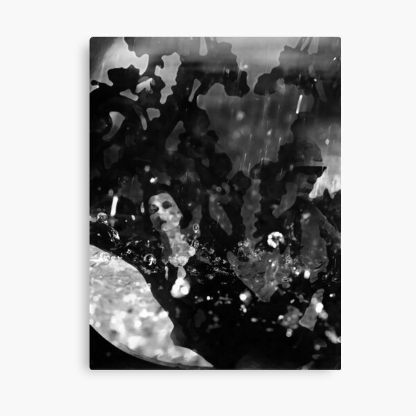 Black Dress Woman Canvas Print