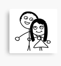 You and Me Canvas Print