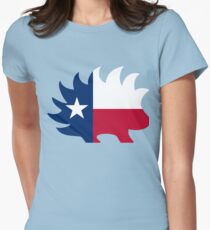 Texas Libertarian Party Porcupine Women's Fitted T-Shirt