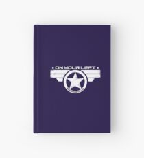 "Auf Ihrem linken laufenden Verein" beunruhigter Druck 2 Notizbuch