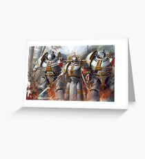 Warhammer 40K Grey Knights Greeting Card