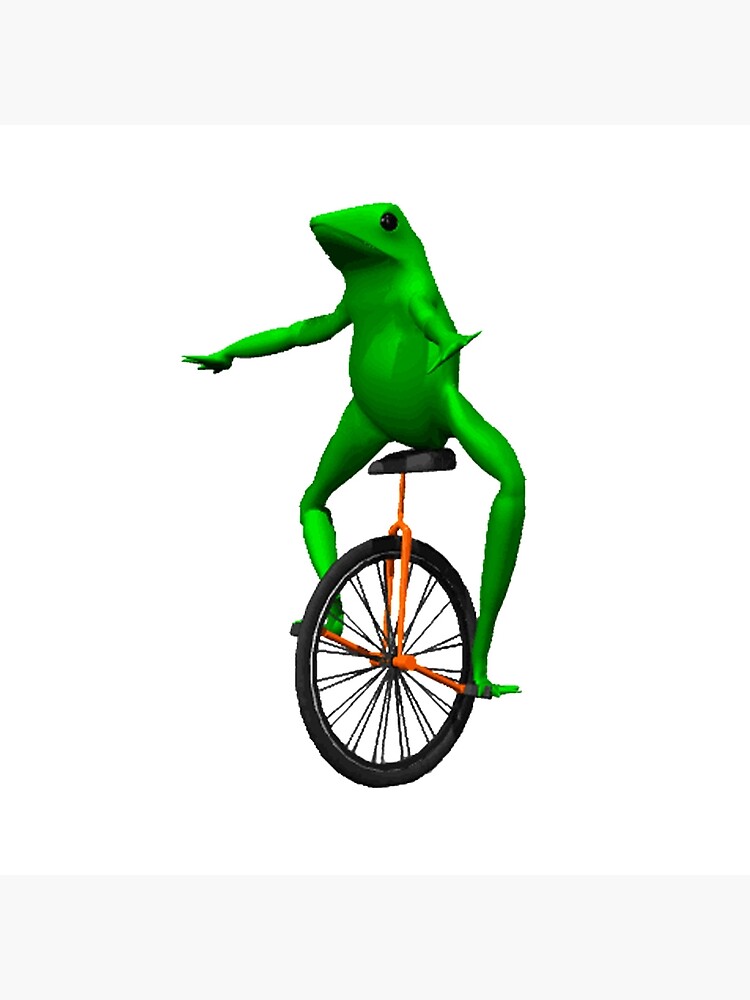dat boi meme / unicycle frog by JoeDaEskimo