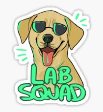 YELLOW LAB SQUAD Sticker