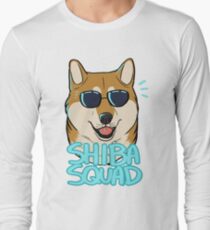 SHIBA SQUAD (red) Long Sleeve T-Shirt