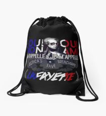 Lafayette: America's Fave. Drawstring Bag