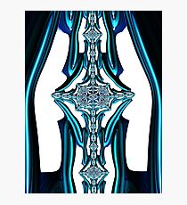 Lámina fotográfica Cristal azul