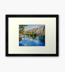 Strasbourg's River Ill in Northern France Framed Print
