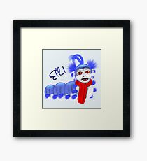 Ello! I'm Just a Worm Framed Print