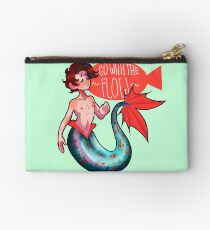 Go With The Flow Merman Studio Pouch