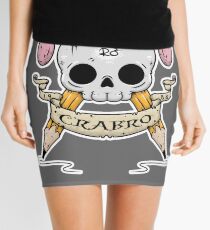 Crabro Skull Mini Skirt