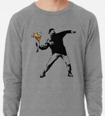 Sudadera ligera Banksy - rabia, lanzador de flores