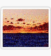 'Sunset at Sea' Sticker