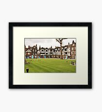 Green Lawns Framed Print