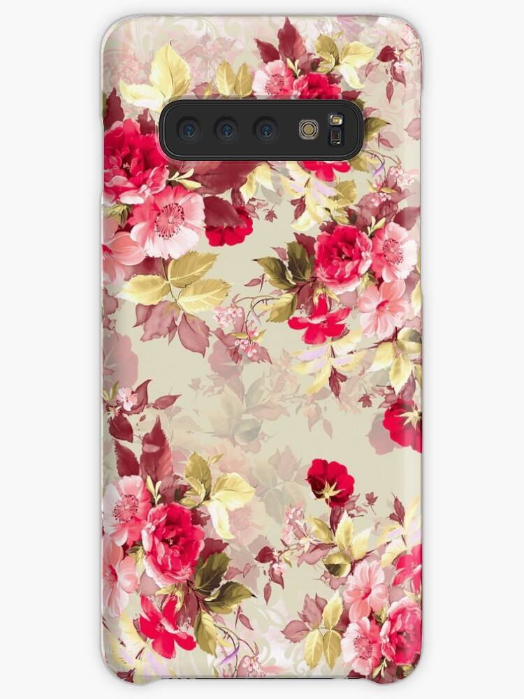 "Vintage Roses" Case & Skin for Samsung Galaxy by rizapeker Redbubble