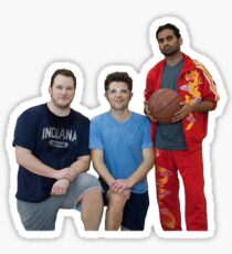 Parcs et Rec- Basketball Team Sticker