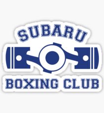 Subaru Boxing Club Sticker