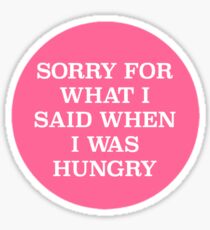 Hangry Sticker