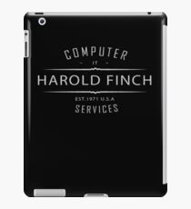 Person of Interest - Harold Finch Computer Services iPad Case/Skin
