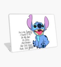 Vinilo para portátil Lilo y Stitch