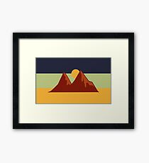 Mountians Framed Print
