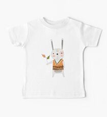 Cartoon Animals Tribal Bunny Rabbit Baby Tee