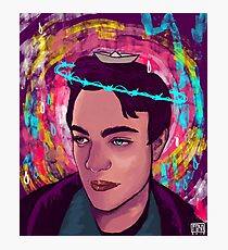 Boat Boy Photographic Print