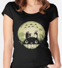 totoro Women's Fitted Scoop T-Shirt
